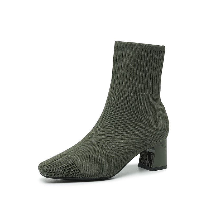 Anna |  Bottines Stretch Tendance