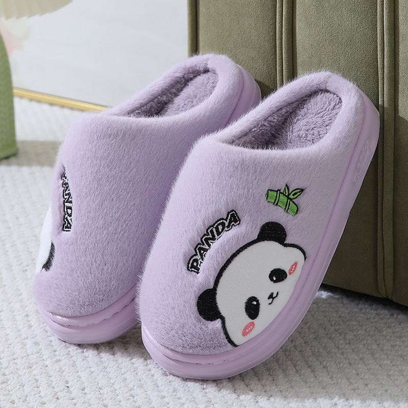 Chaussons Panda Hiver Confort et Chaleur