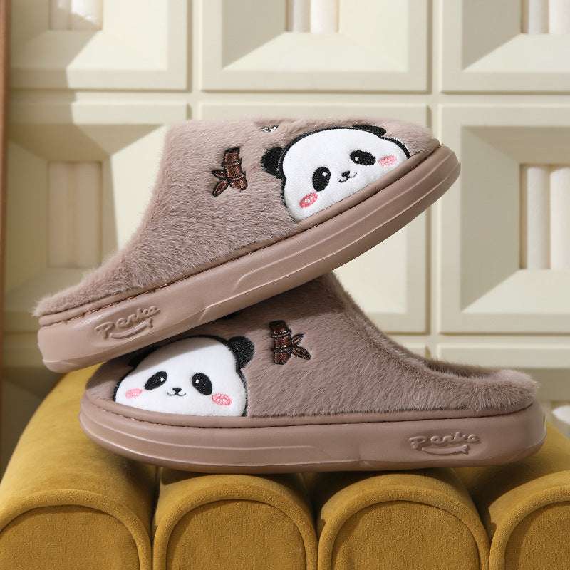 Chaussons Panda Hiver Confort et Chaleur