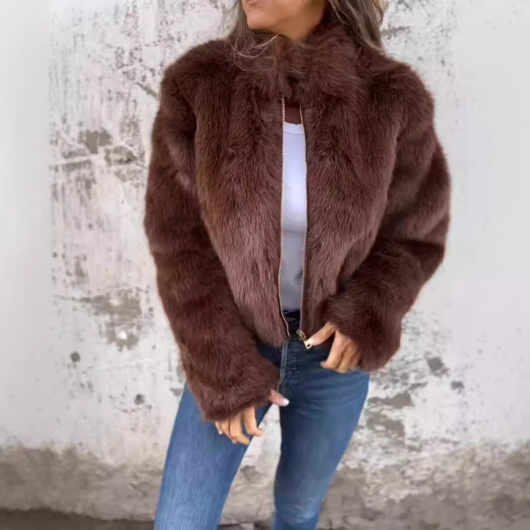 Veste en peluche Luscina