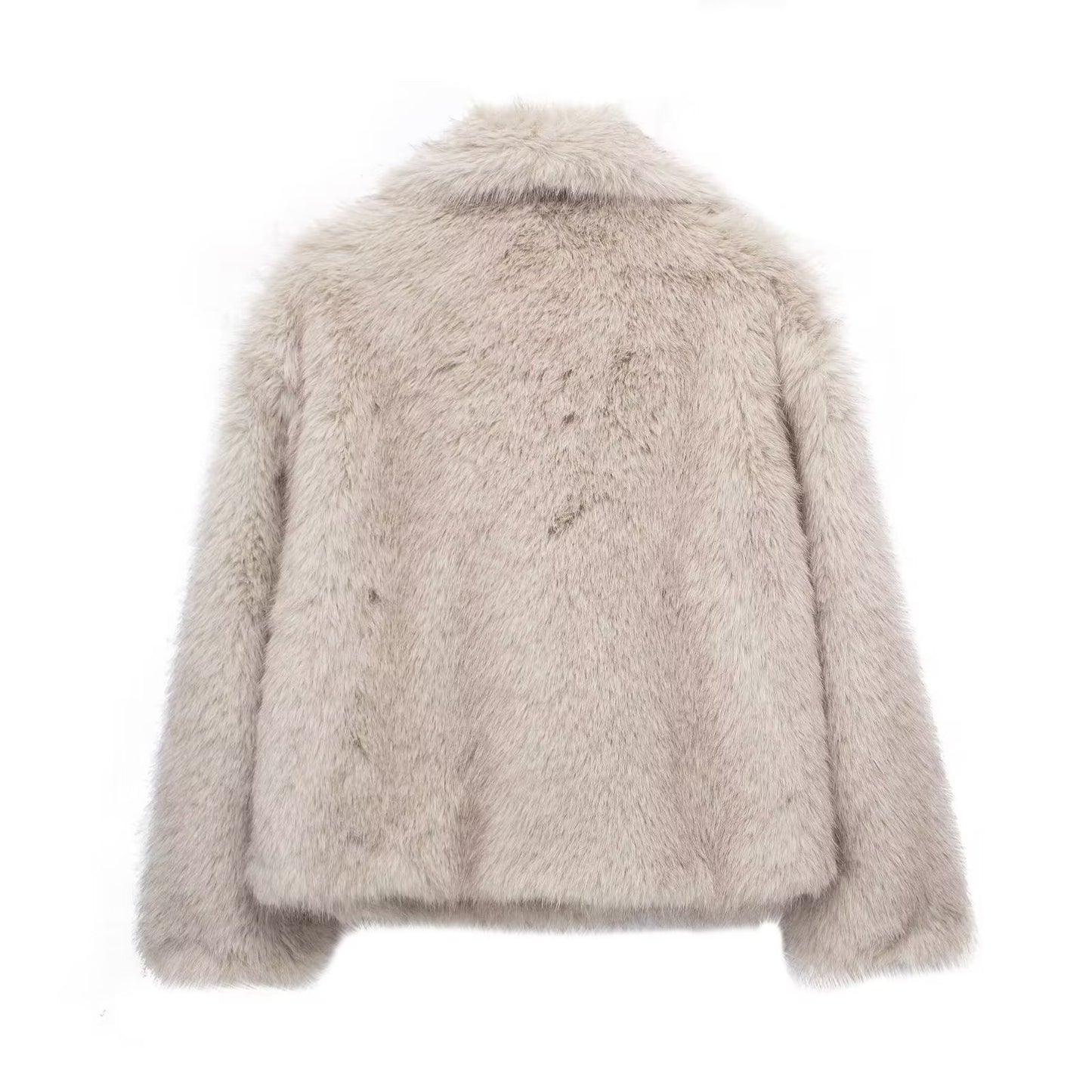 Manteau d'Hiver Peluche Chic