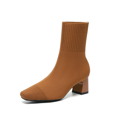 Anna |  Bottines Stretch Tendance