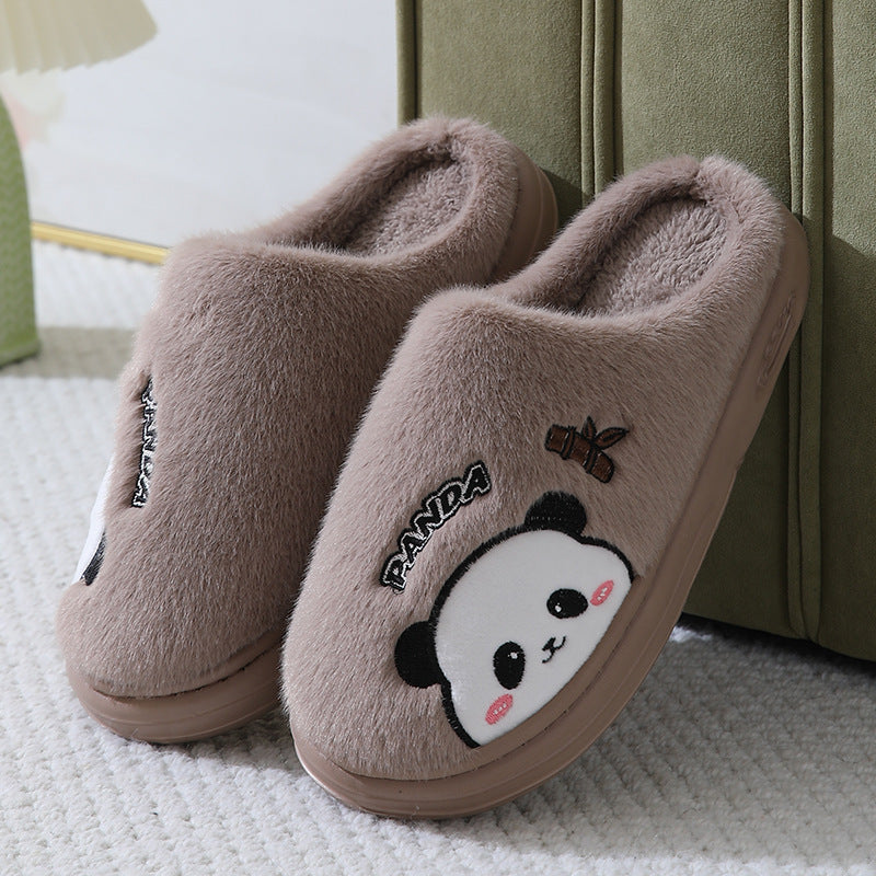 Chaussons Panda Hiver Confort et Chaleur